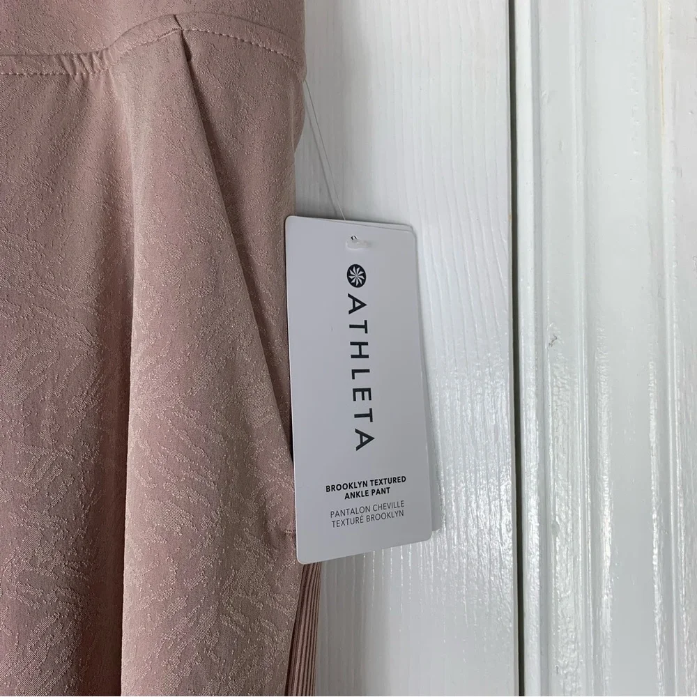 Athleta Brooklyn Textured Ankle Pants Women Size 22 - Picture 5 of 8